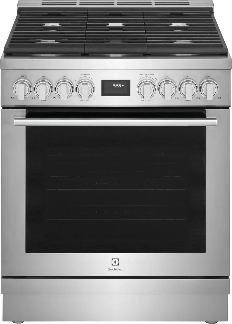 Electrolux 3068 Series Stainless Steel 30" Gas Range