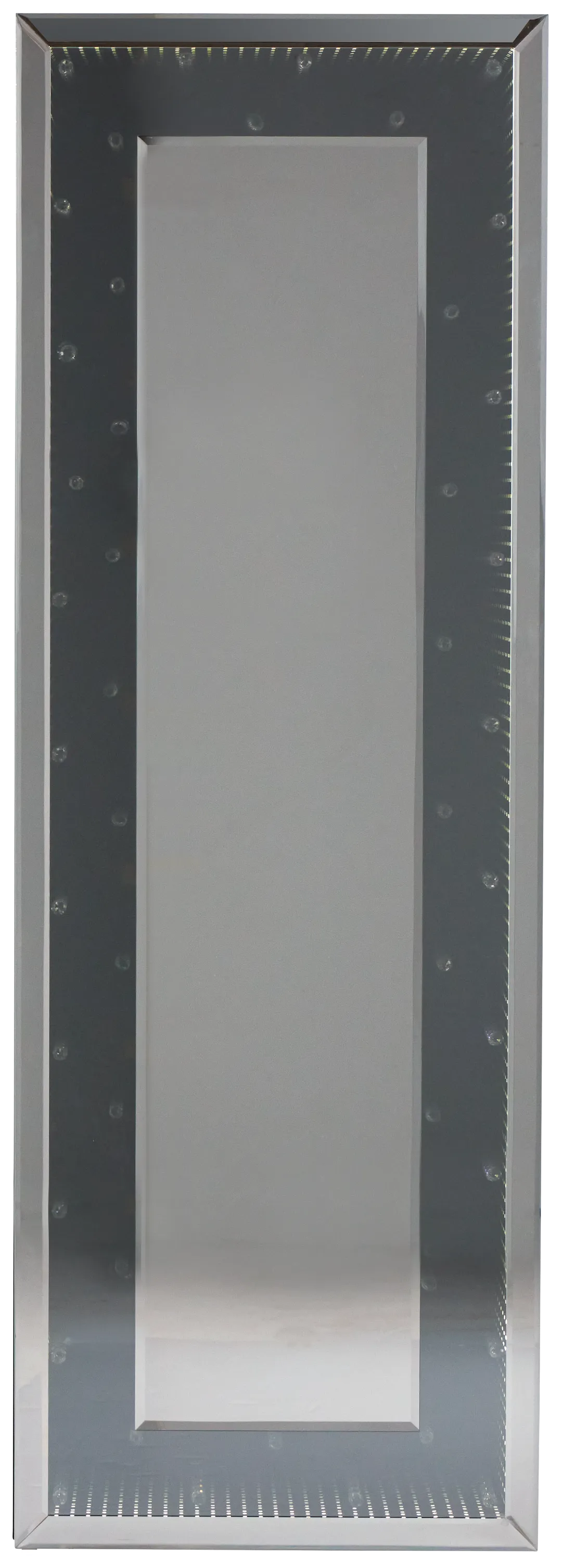 Addison Silver Light Up Floor Mirror