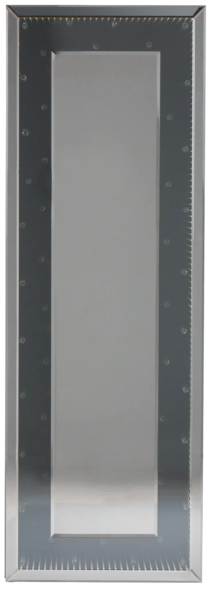 Addison Silver Light Up Floor Mirror