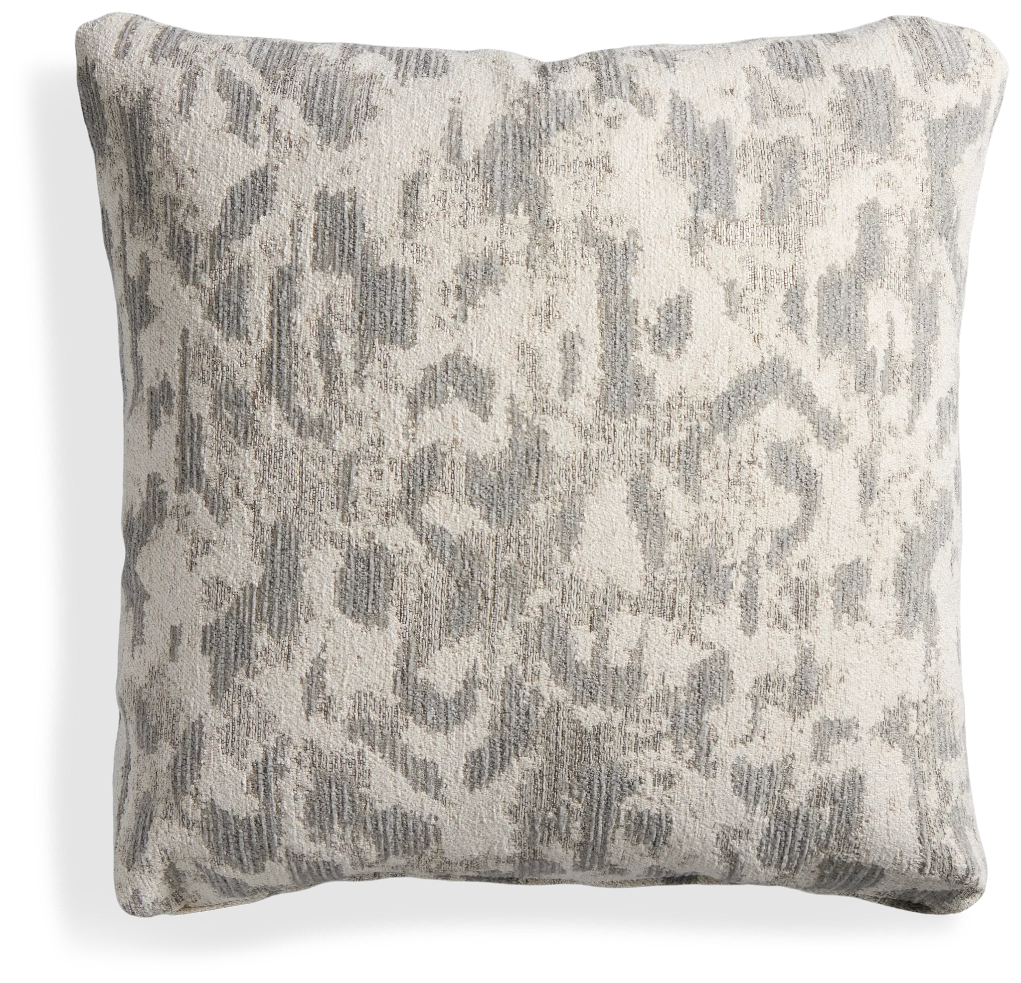 Aurora Gray 18" Square Accent Pillow
