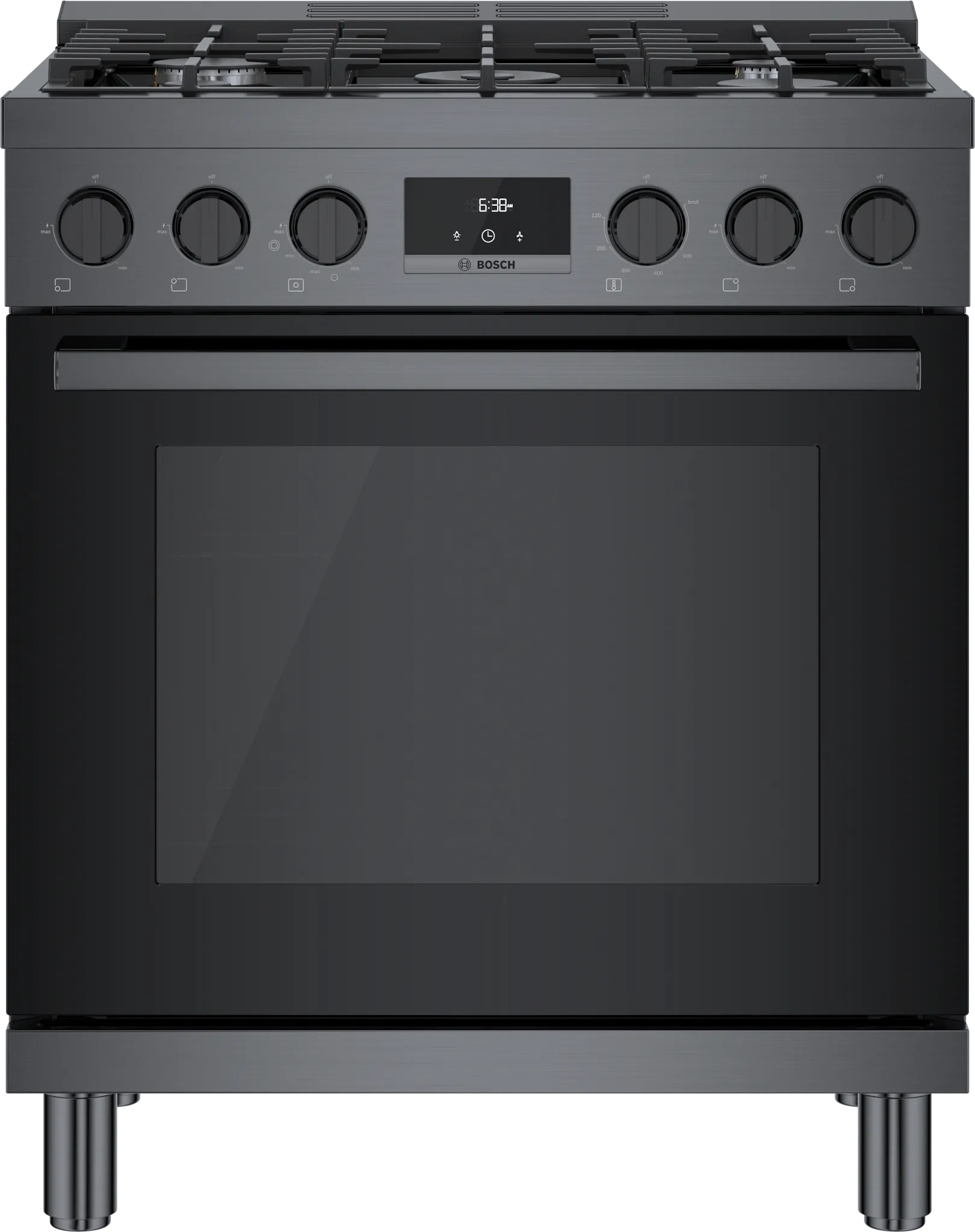 Bosch 800 Series Stainless Steel 30" Gas Range