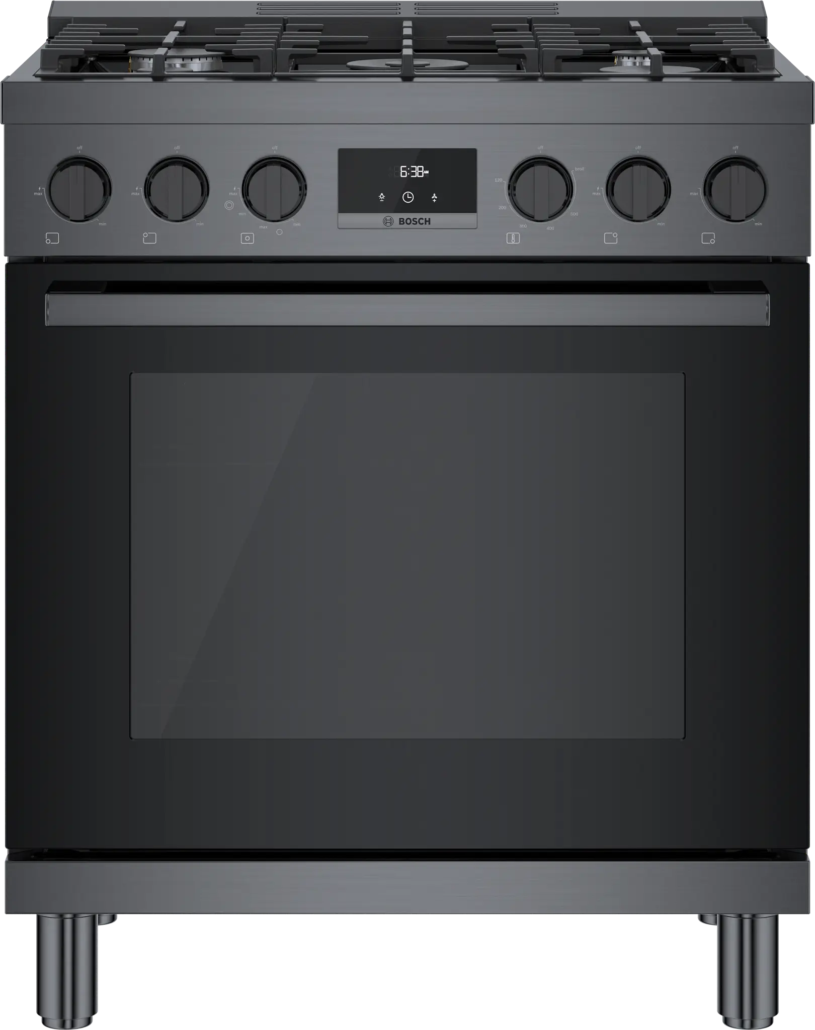 Bosch 800 Series Stainless Steel 30" Gas Range Bosch 800 Series Stainless Steel 30" Gas Range
