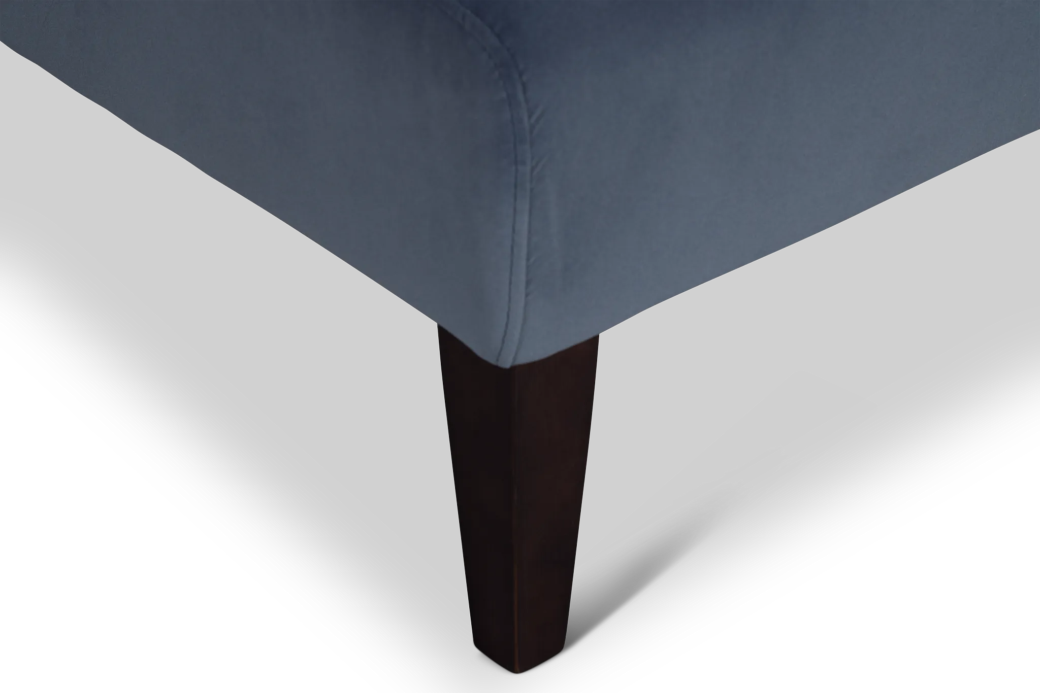 Emily Dark Gray Velvet Accent Chair