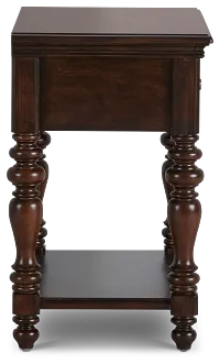 Savannah Dark Tone 1-drawer Nightstand