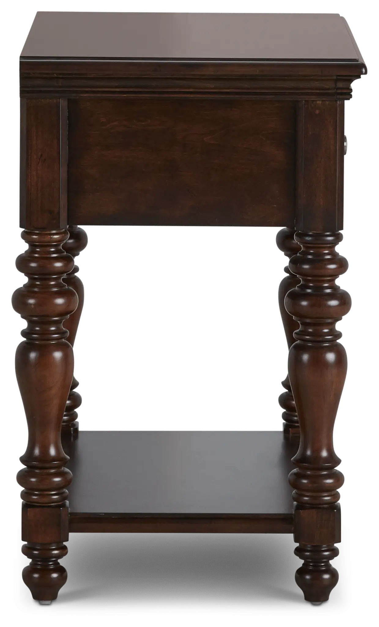 Savannah Dark Tone 1-drawer Nightstand Savannah Dark Tone 1-drawer Nightstand
