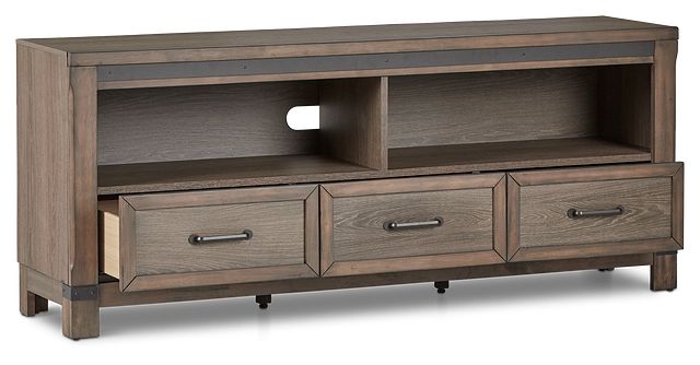 Lancaster Mid Tone 66" Tv Stand (2)
