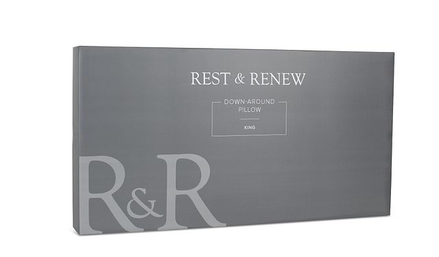 Rest & Renew Down Around Side Sleeper Pillow