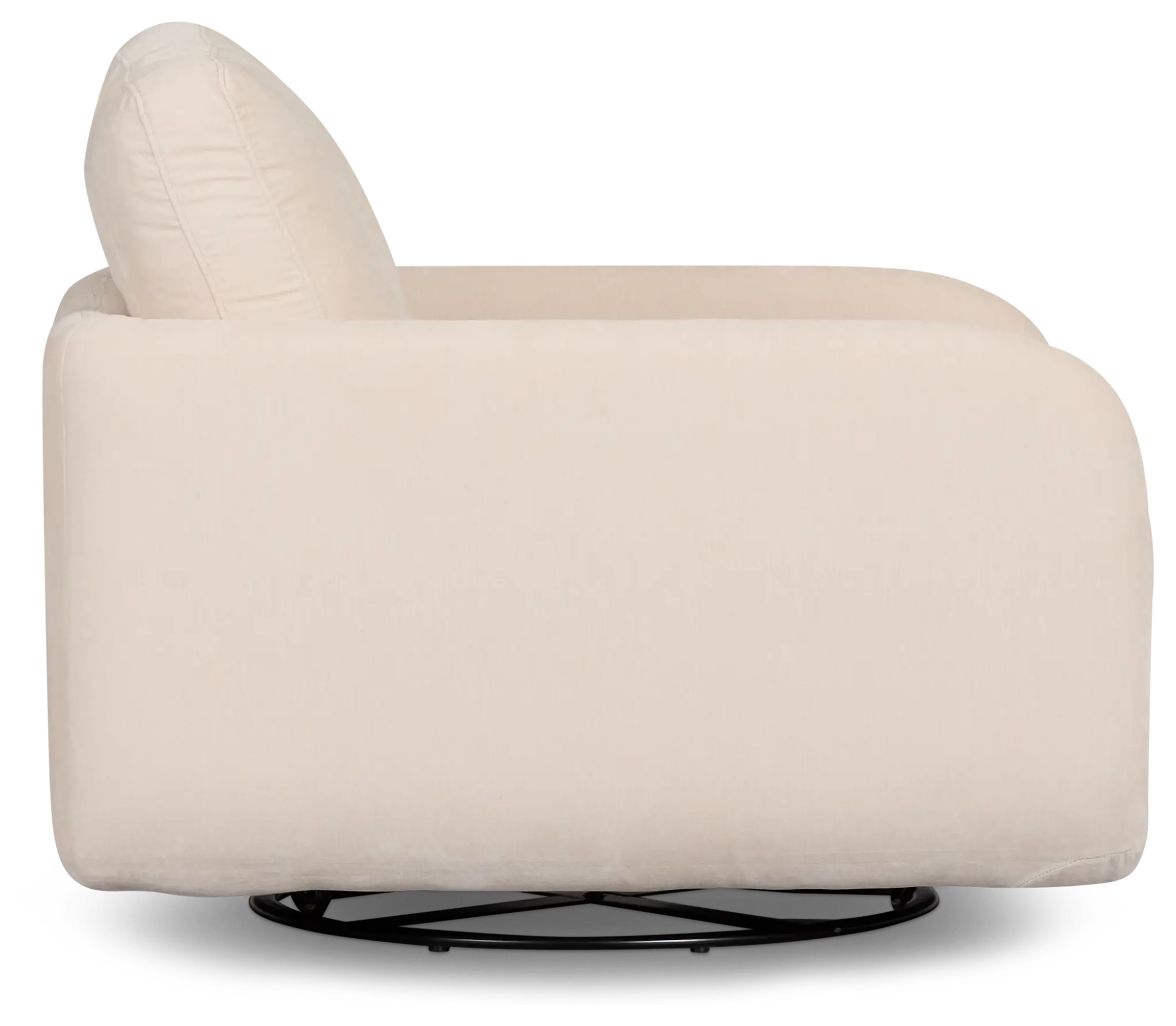 Jules Ivory Velvet Swivel Chair Jules Ivory Velvet Swivel Chair