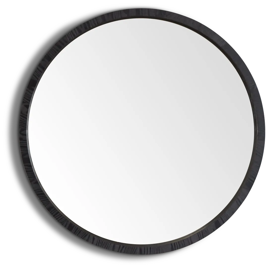 Aidan Blackround 36" Mirror
