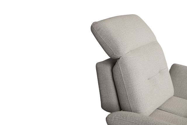 Micah Beige Fabric Chair