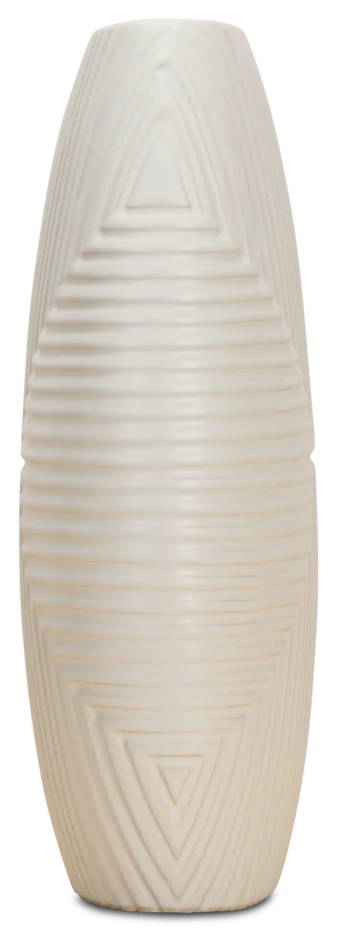 Banyan White Large Vase Banyan White Large Vase