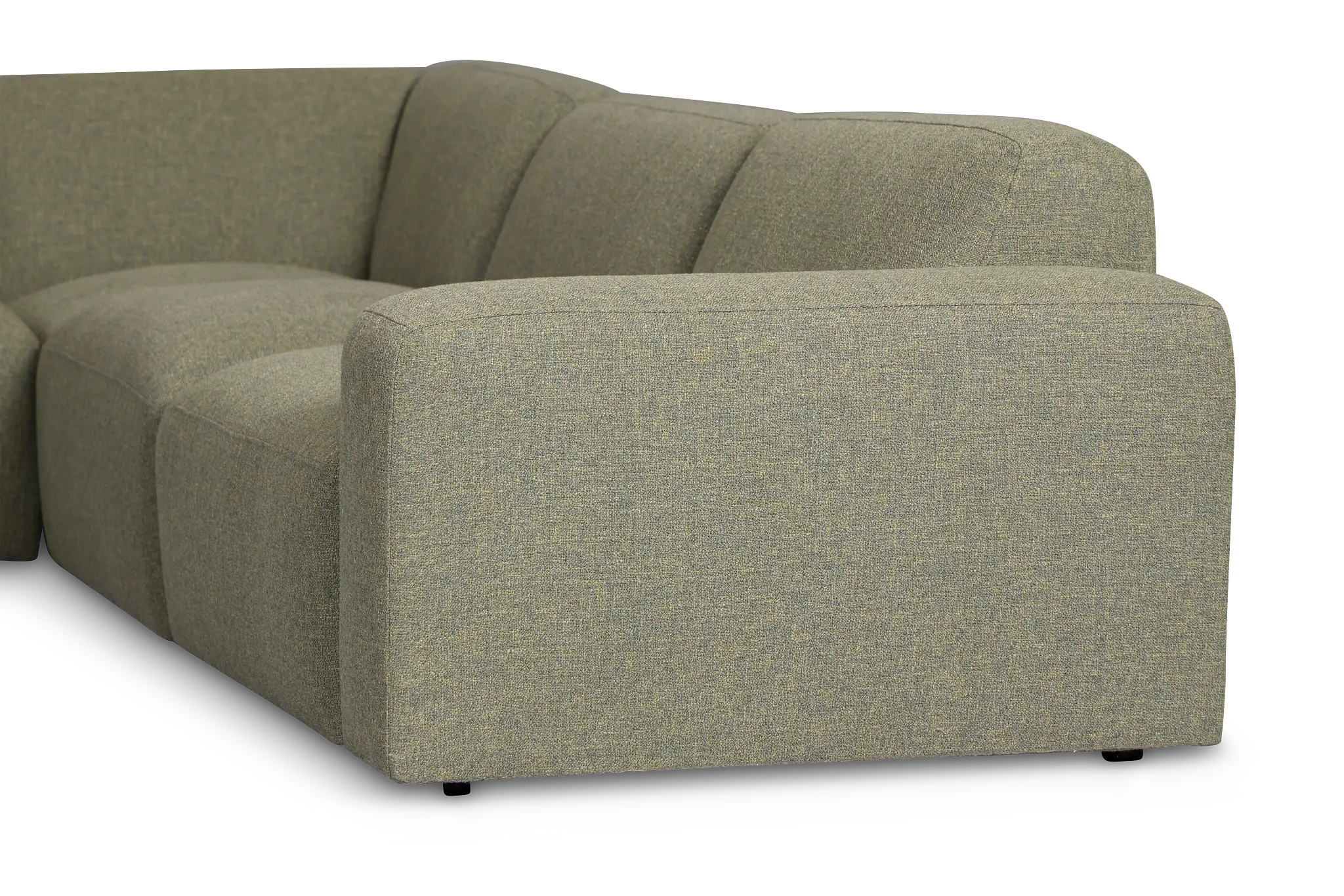 Baylor Green Fabric 8-piece Modular Sectional Baylor Green Fabric 8-piece Modular Sectional