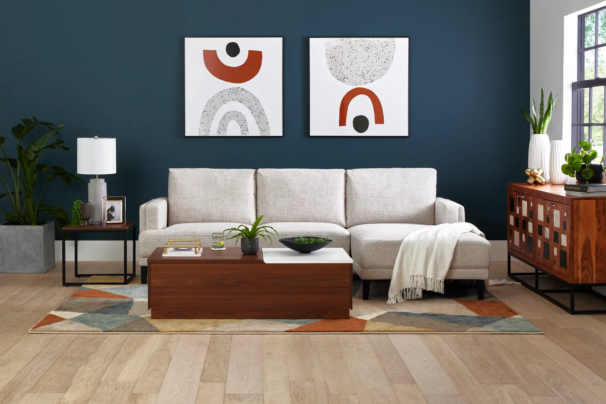 Tampa Mid Tone End Table