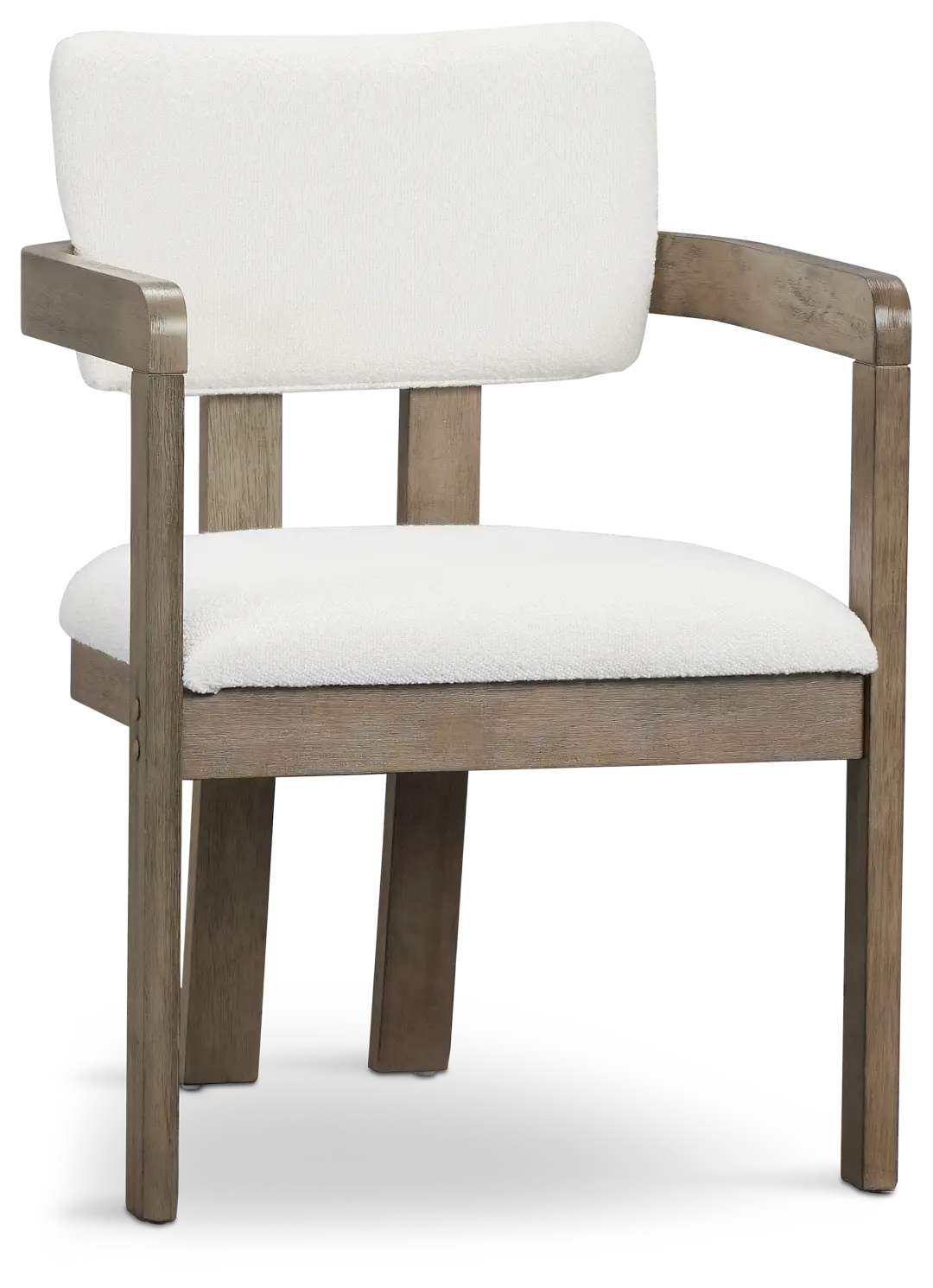 Alden Gray Round Upholstered Arm Chair Alden Gray Round Upholstered Arm Chair