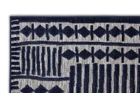 Lucca Dark Blue 5x8 Area Rug
