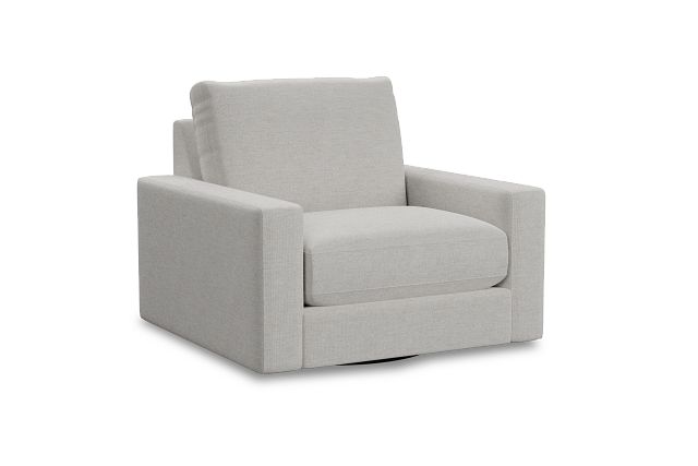 Edgewater Maguire Ivory Swivel Chair
