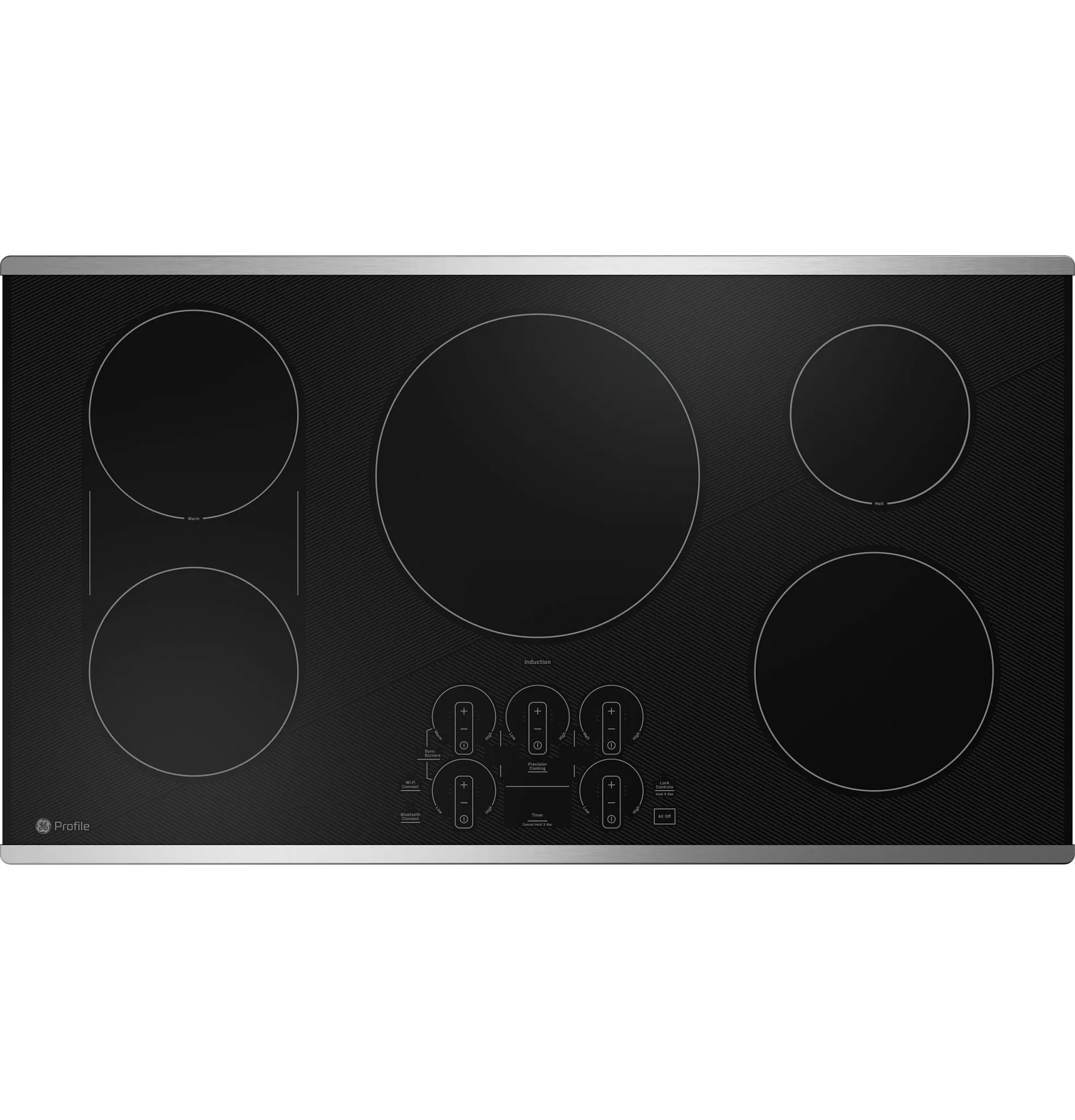 Ge Profile 9036 Series Stainless Steel 36" Electric Cook Top