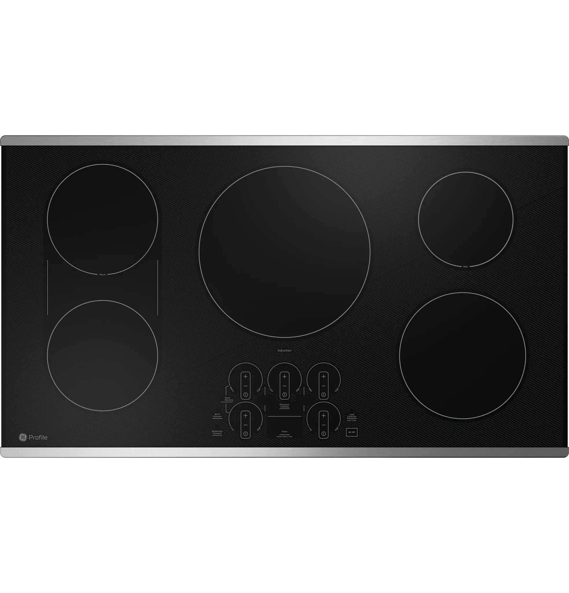 Ge Profile 9036 Series Stainless Steel 36" Electric Cook Top Ge Profile 9036 Series Stainless Steel 36" Electric Cook Top