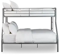 Rory Gray Metal Bunk Bed