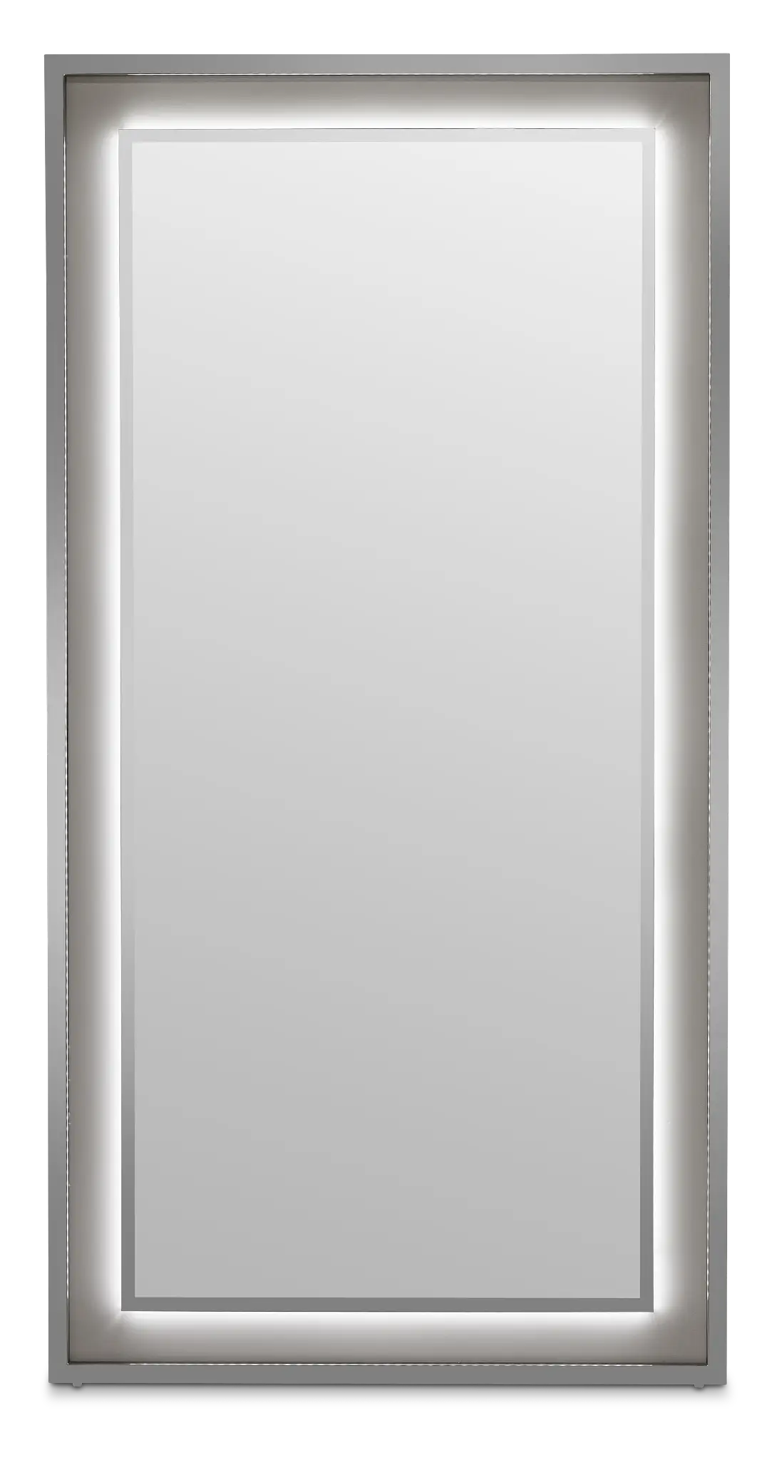 Miami White Floor Mirror Miami White Floor Mirror