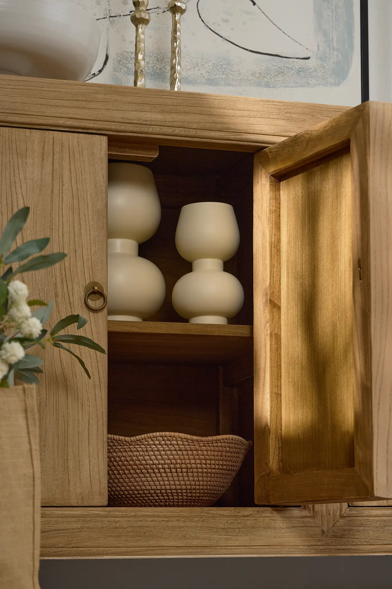 Hondo Light Beige Medium Vase Hondo Light Beige Medium Vase