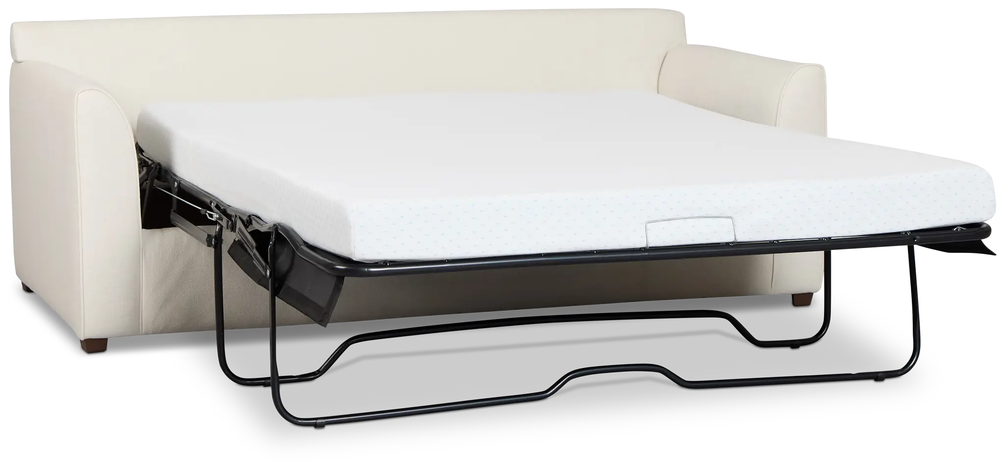 Tate Light Beige Fabric Cooling Memory Foam Sleeper Tate Light Beige Fabric Cooling Memory Foam Sleeper