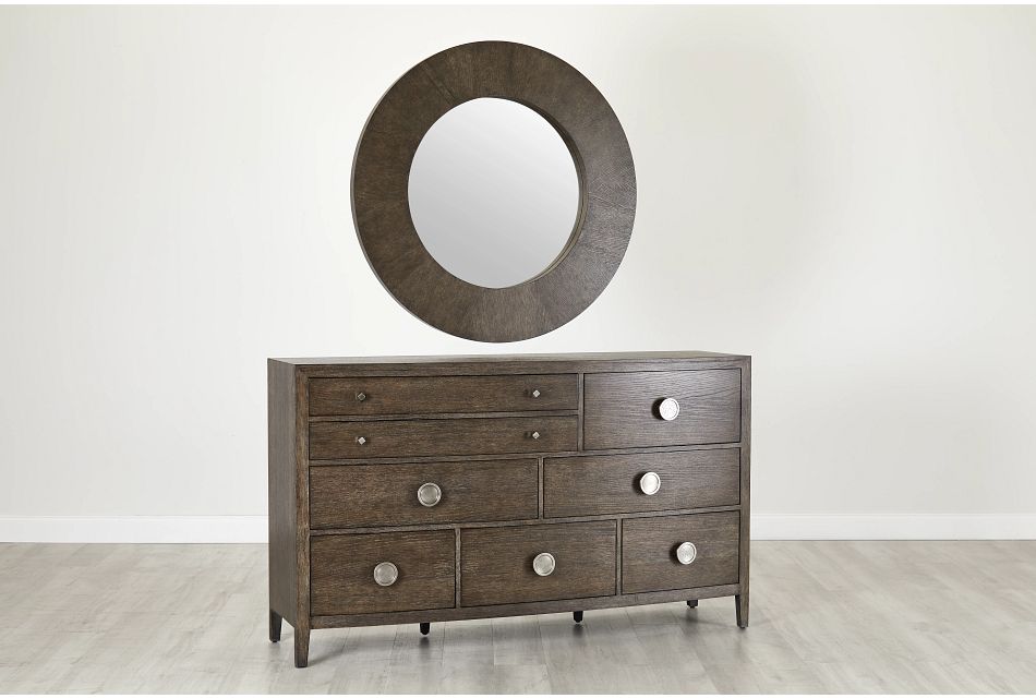 Linea Dark Tone Dresser Mirror Bedroom Dressers Mirrors City Furniture Linea Dark Tone Dresser Mirror