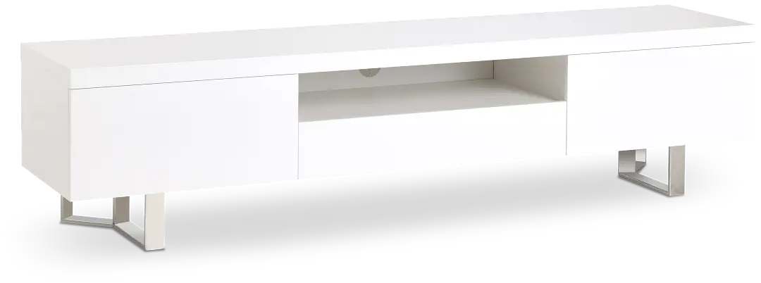 Axel White 78" Tv Stand Axel White 78" Tv Stand