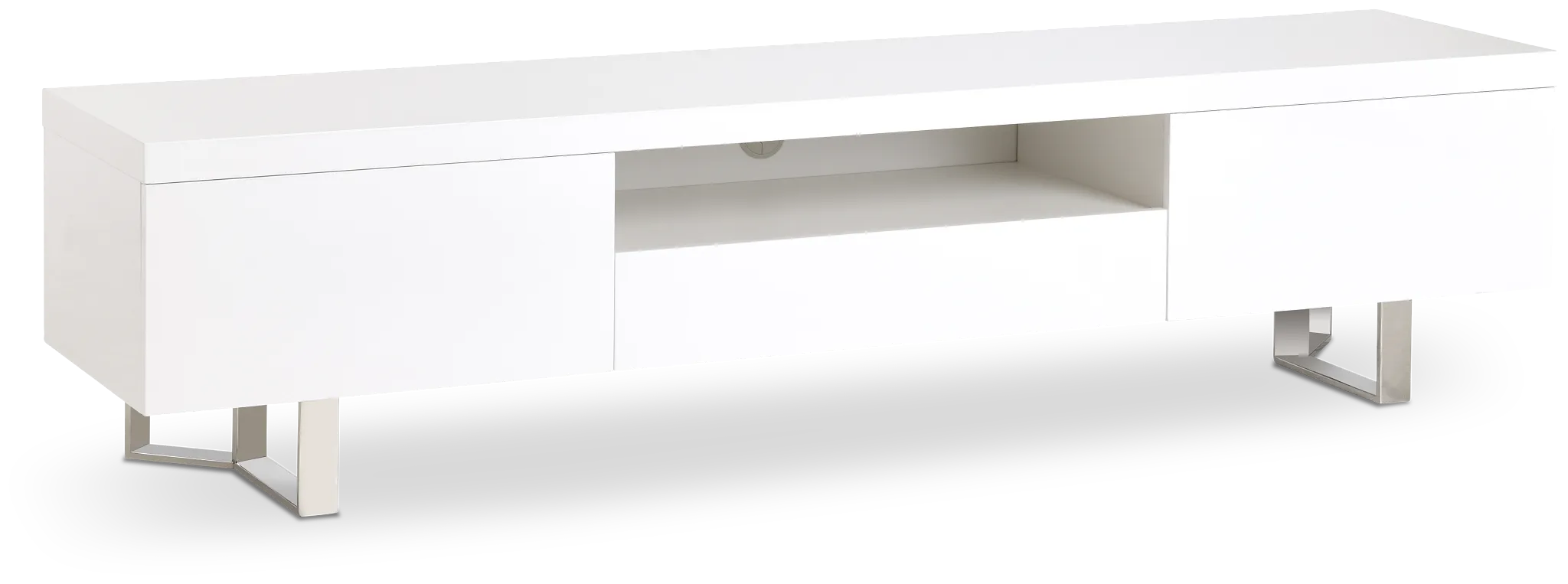 Axel White 78" Tv Stand