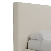 Grayton Gellar Green 54" Upholstered Platform Bed