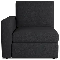 Citymod Dark Gray Fabric Left Chair