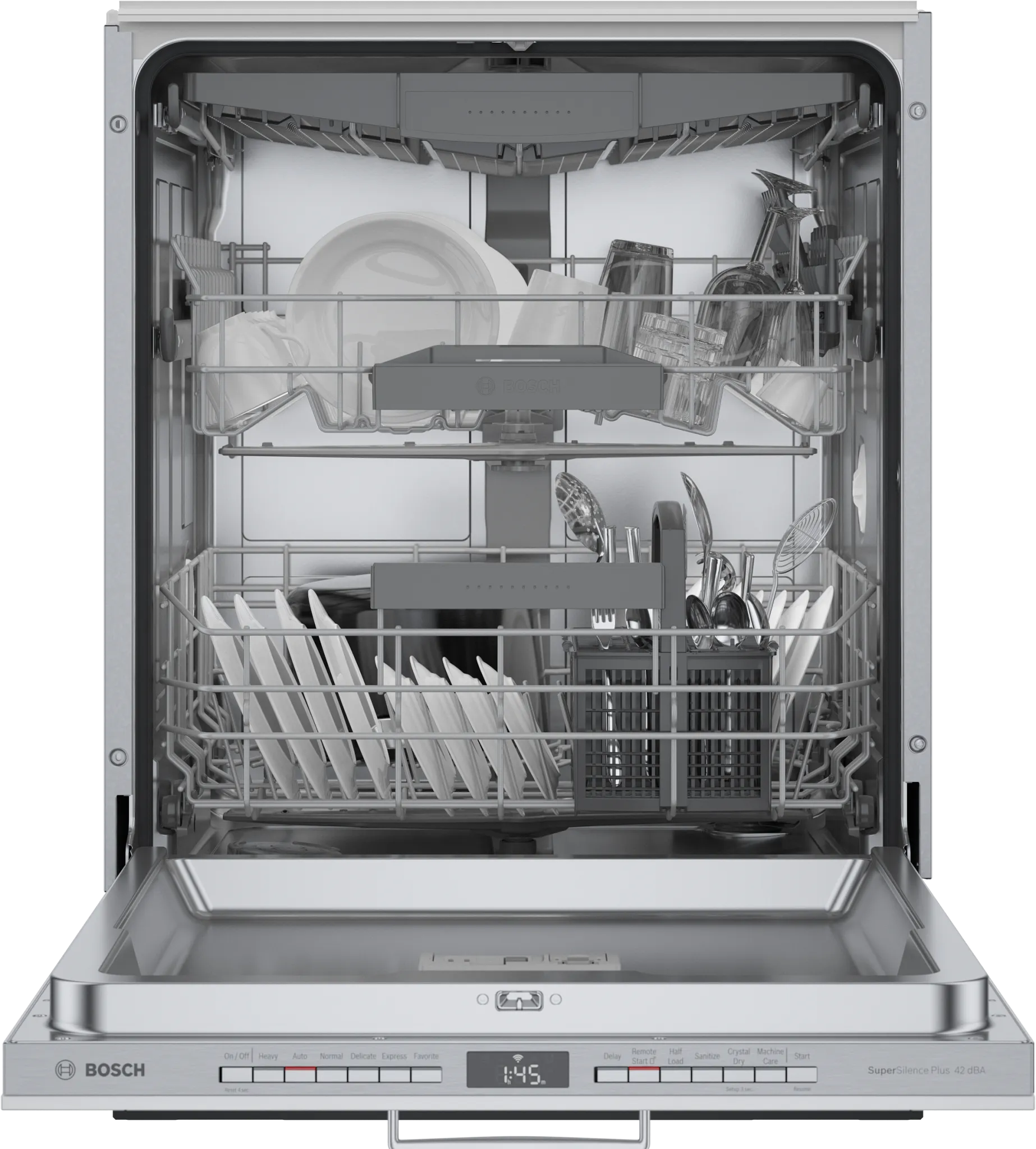 Bosch 800 Series Panel Ready 24" Built In Dishwasher