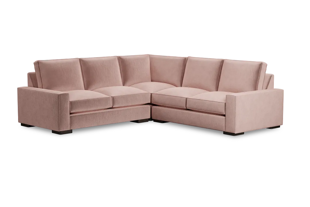 Edgewater Joya Light Pink Small Two-arm Sectional