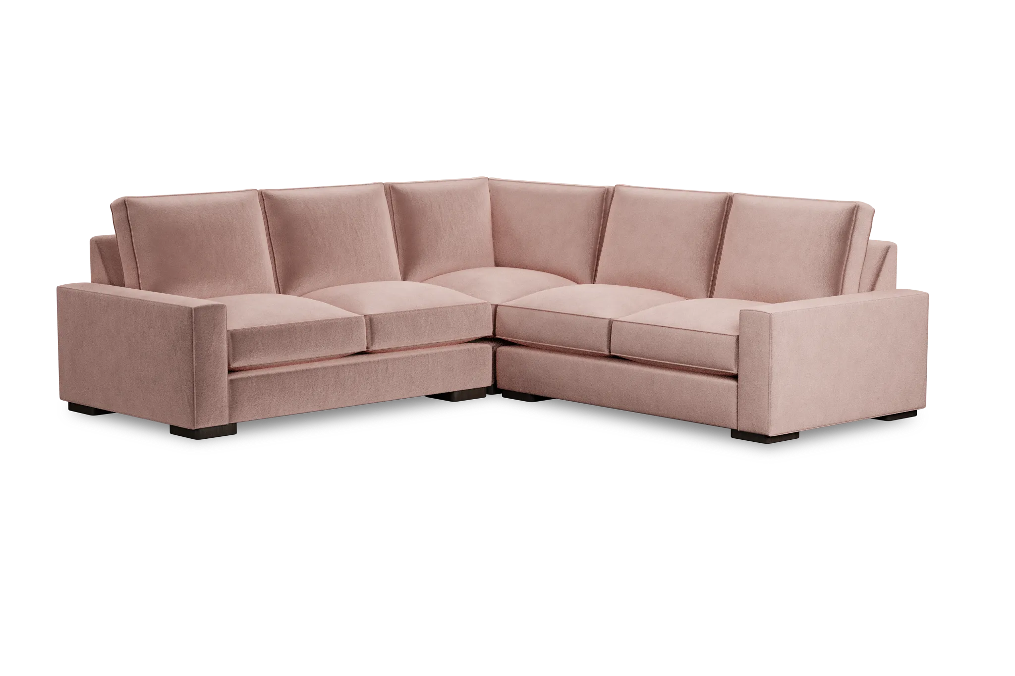Edgewater Joya Light Pink Small Two-arm Sectional