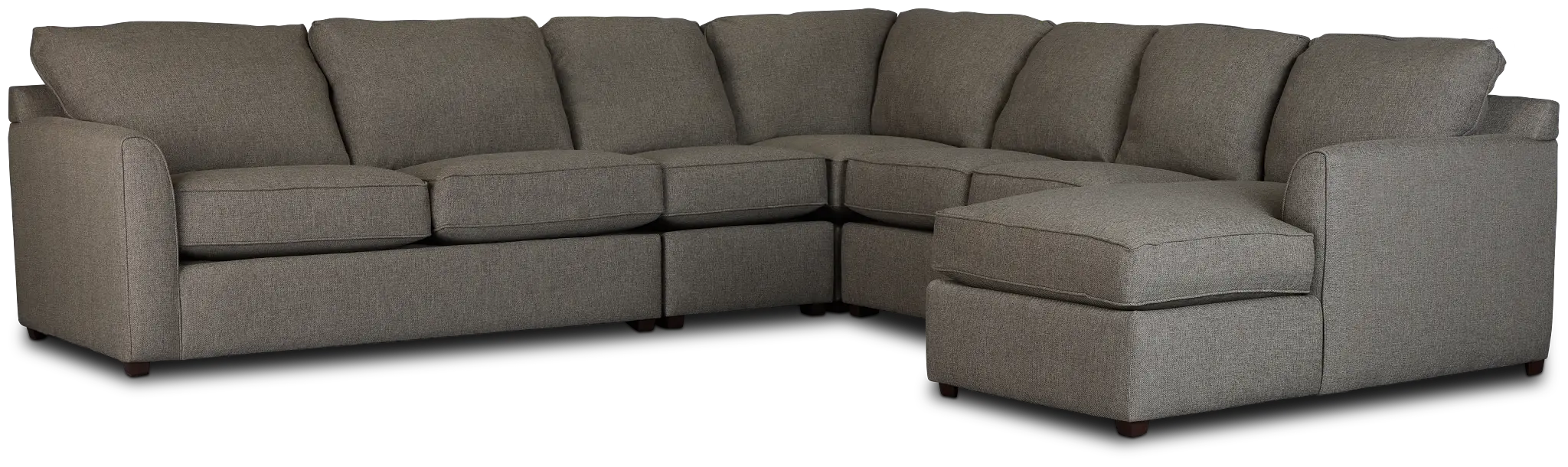 Asheville Brown Cool Mfoam Right Chaise Memory Foam Sleeper Sectional Asheville Brown Cool Mfoam Right Chaise Memory Foam Sleeper Sectional