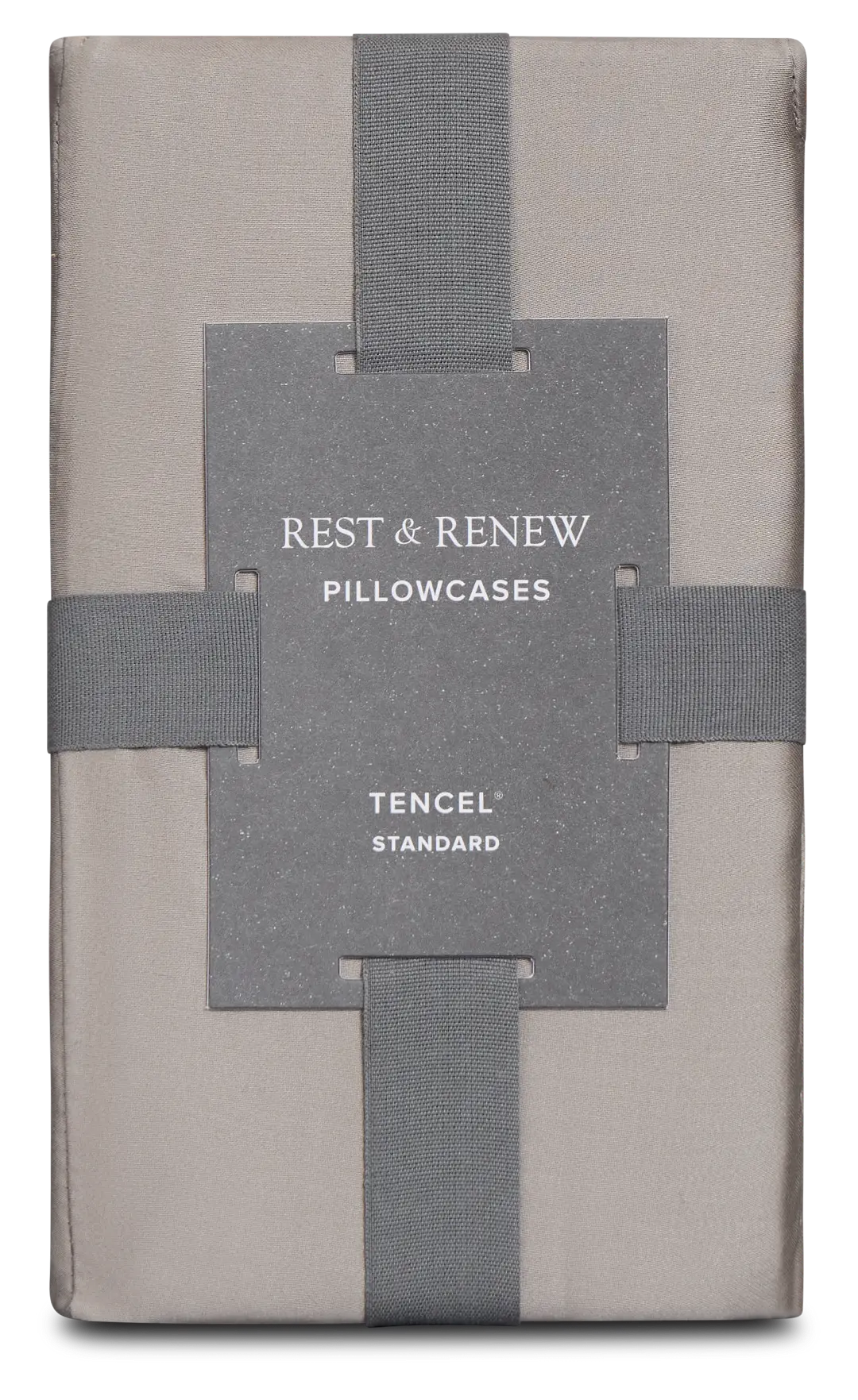 Rest & Renew Tencel Gray 300 Thread Set Of 2 Pillowcases Rest & Renew Tencel Gray 300 Thread Set Of 2 Pillowcases
