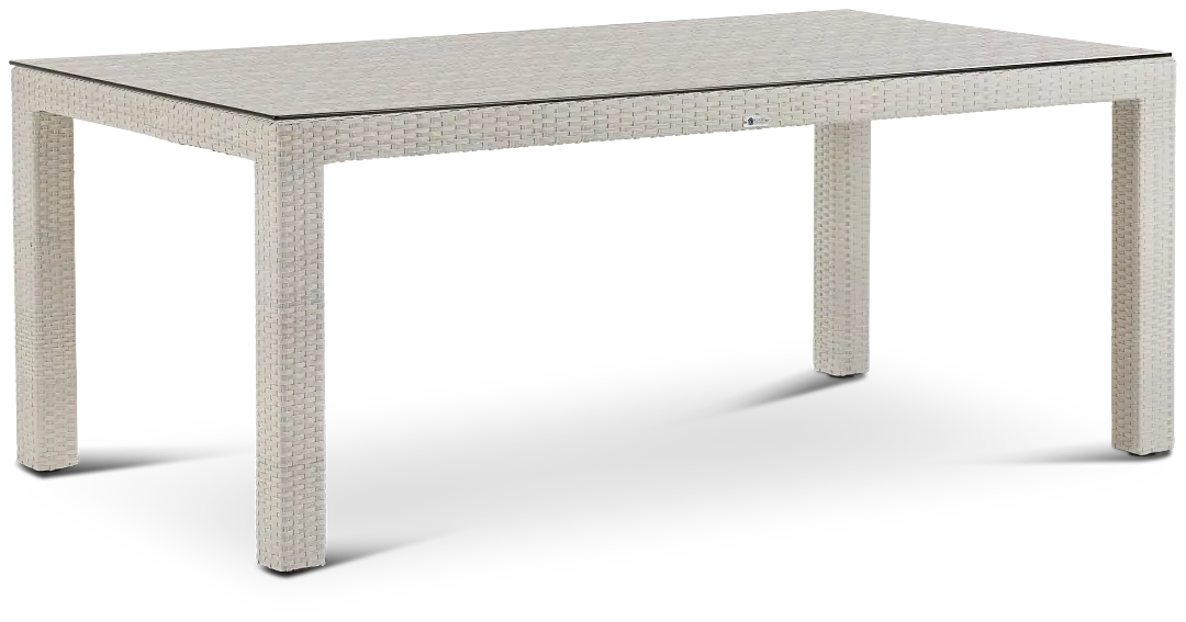 Bahia White 72" Rectangular Table Bahia White 72" Rectangular Table