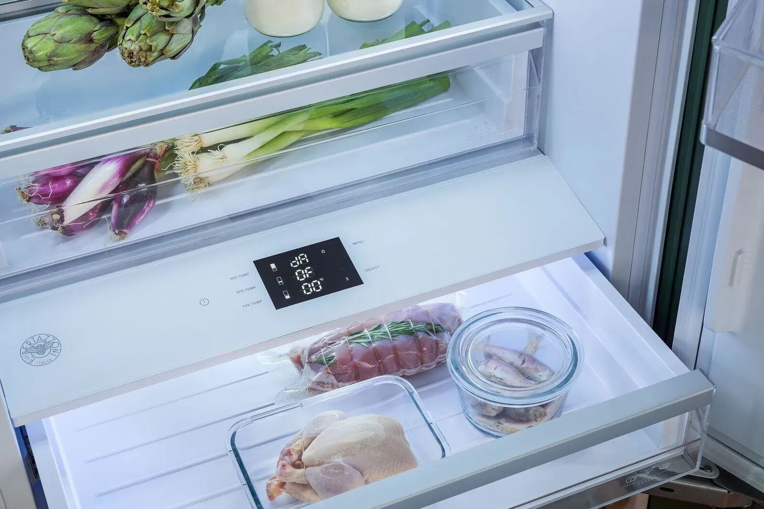 Bertazzoni 30 Series Panel Ready 30" Bottom Freezer Refrigerator