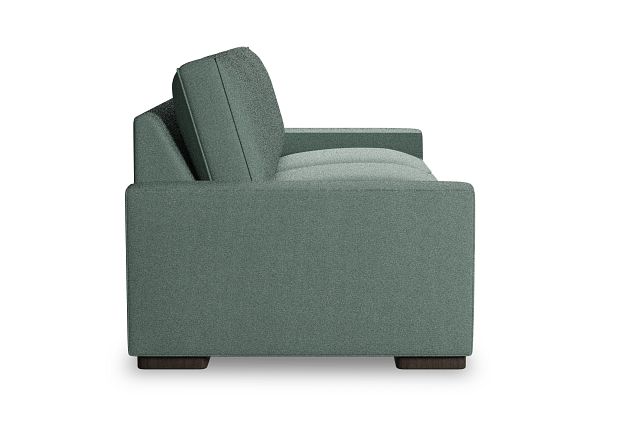 Edgewater Delray Light Green 96" Sofa W/ 3 Cushions (2)