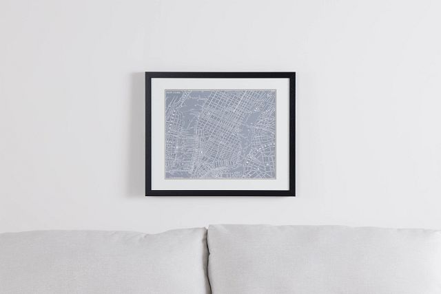 Design Gray Framed Wall Art