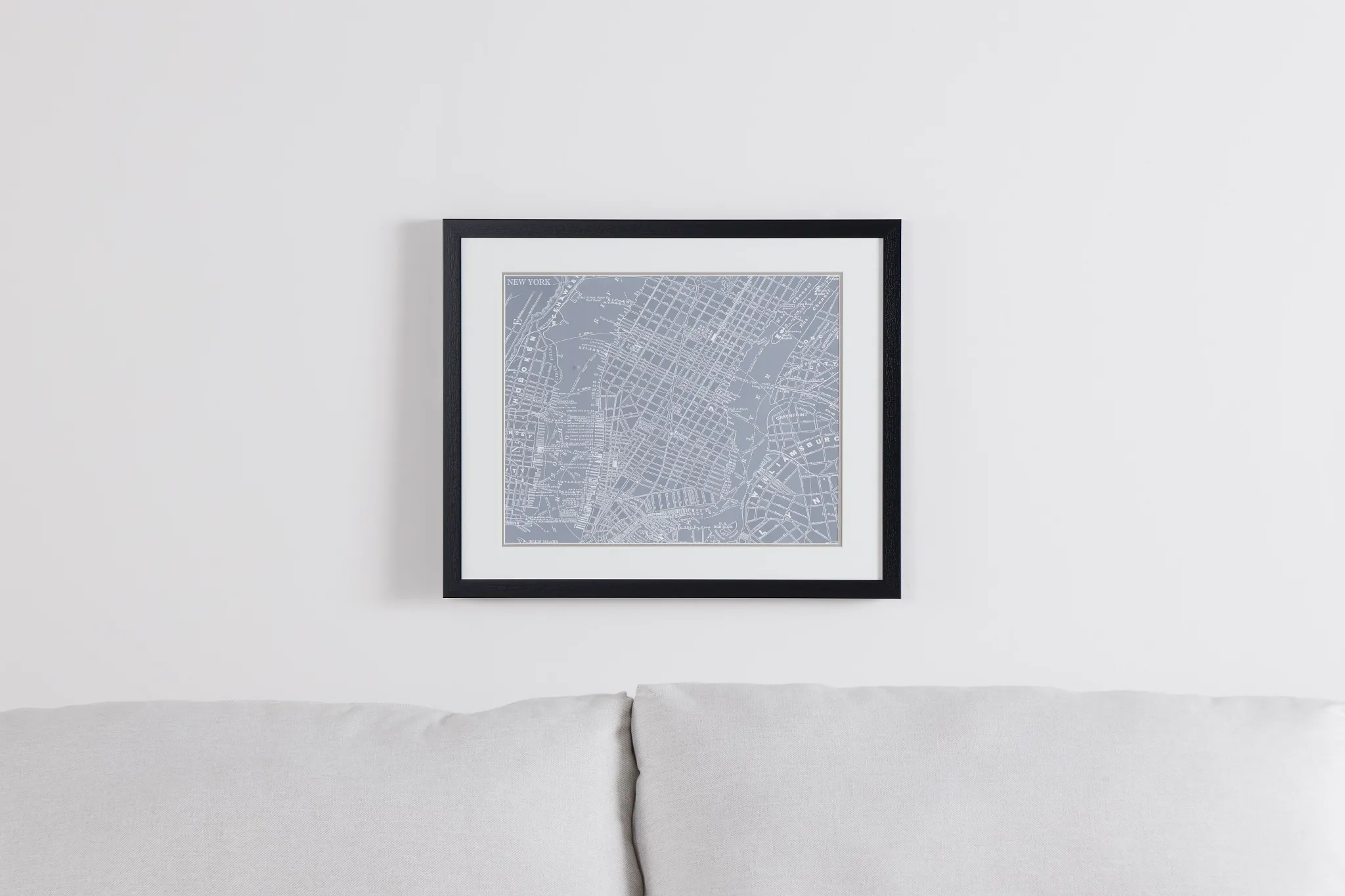 Design Gray Framed Wall Art