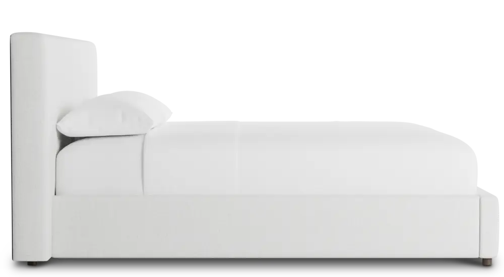 Grayton Elite Ivory 44" Upholstered Platform Bed Grayton Elite Ivory 44" Upholstered Platform Bed