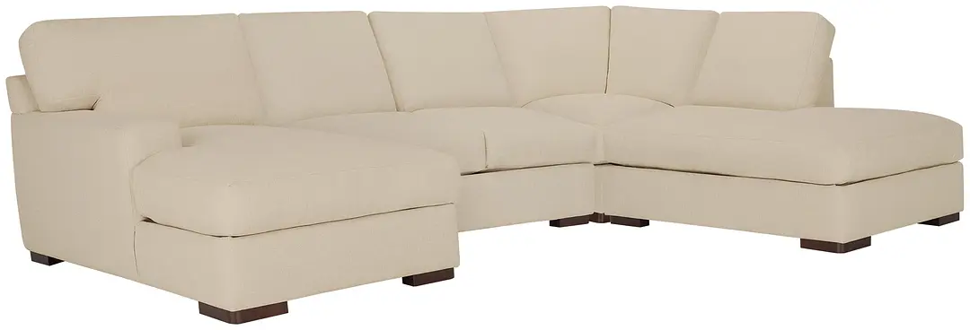 Veronica Khaki Down Small Right Bumper Sectional Veronica Khaki Down Small Right Bumper Sectional