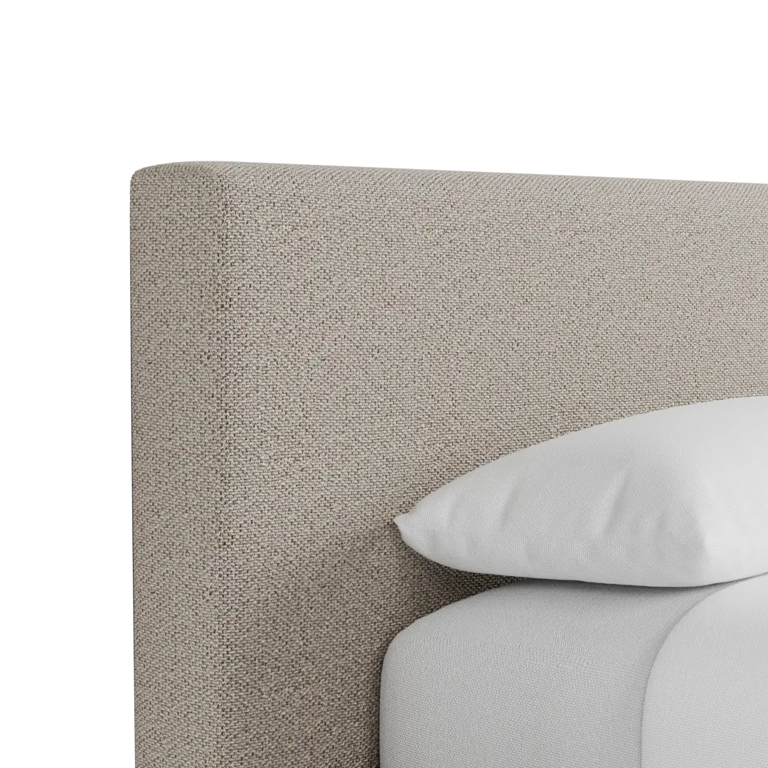 Grayton Gellar Brown 44" Upholstered Platform Bed Grayton Gellar Brown 44" Upholstered Platform Bed