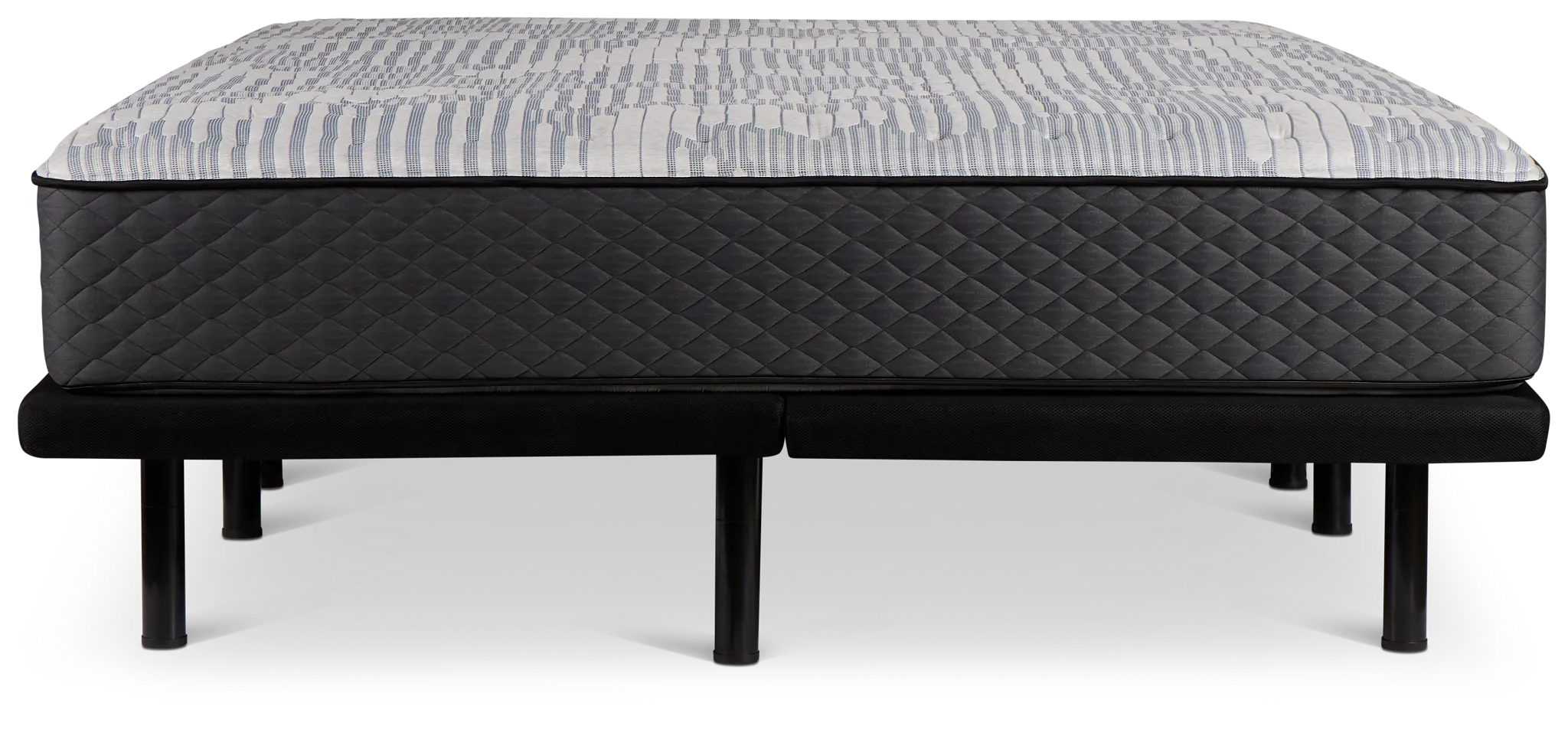 Kevin Charles By Sealy Signature Extra Firm Plus Adjustable Mattress Set