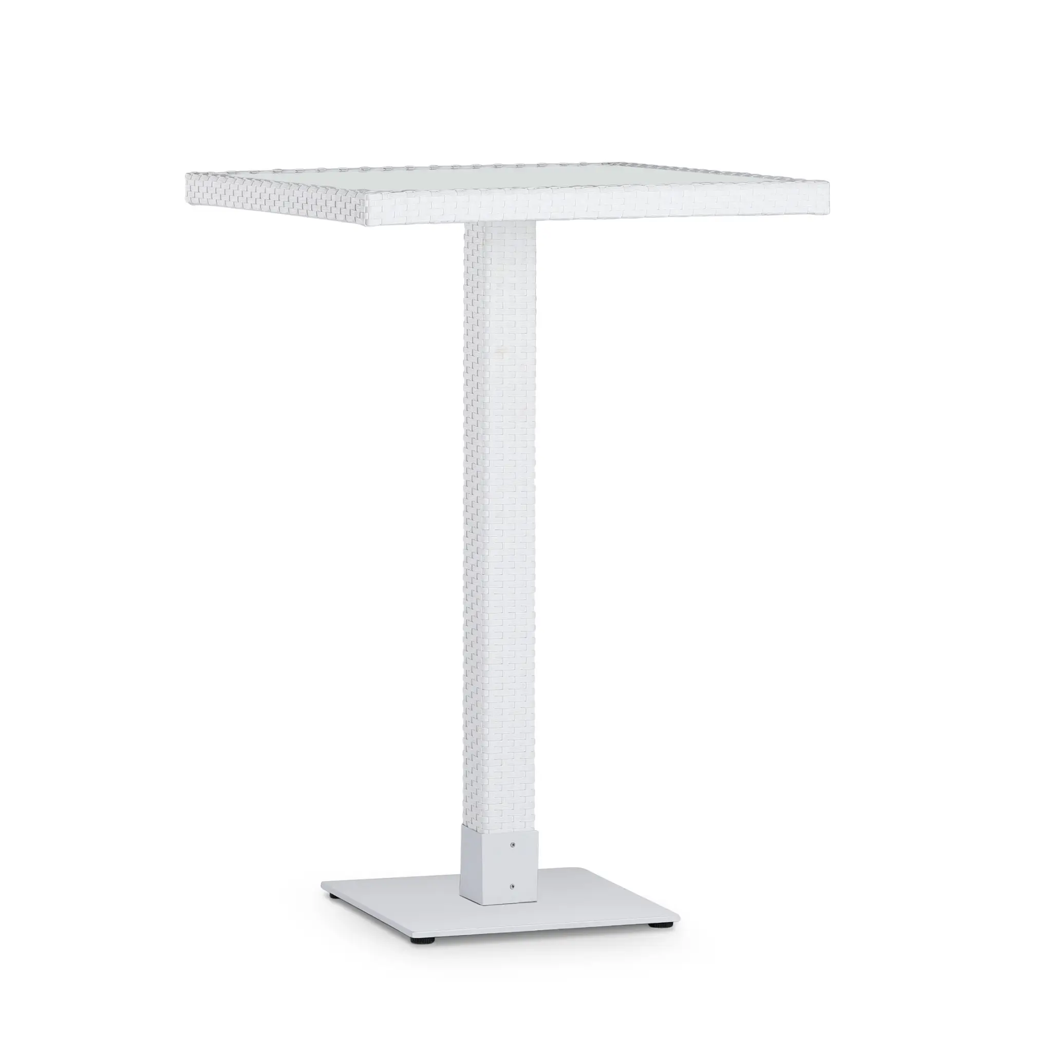 Lisbon White Square Pub Table Lisbon White Square Pub Table