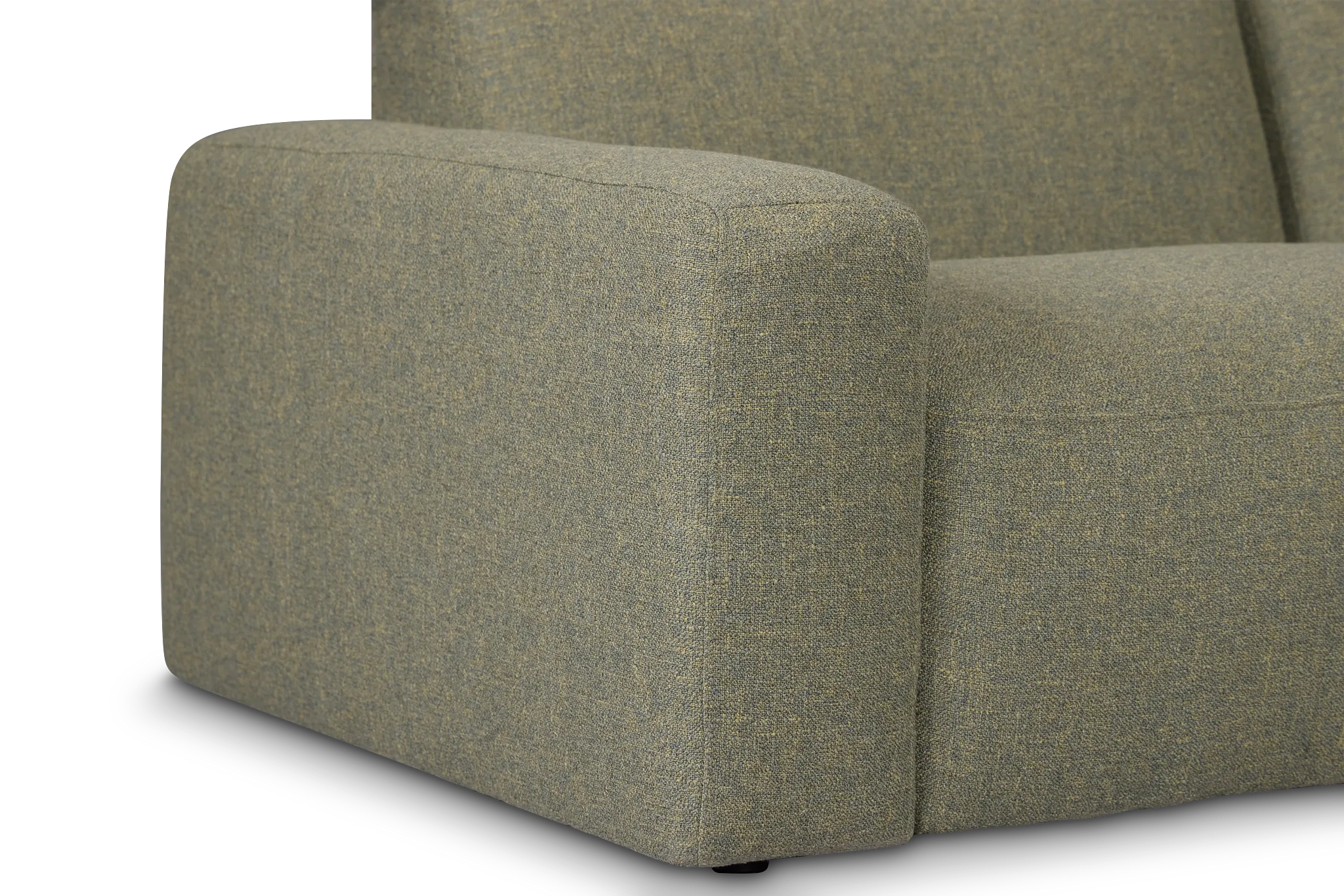 Baylor Green Fabric 6-piece Modular Sectional