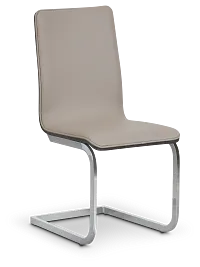 Kendall Beige Upholstered Side Chair