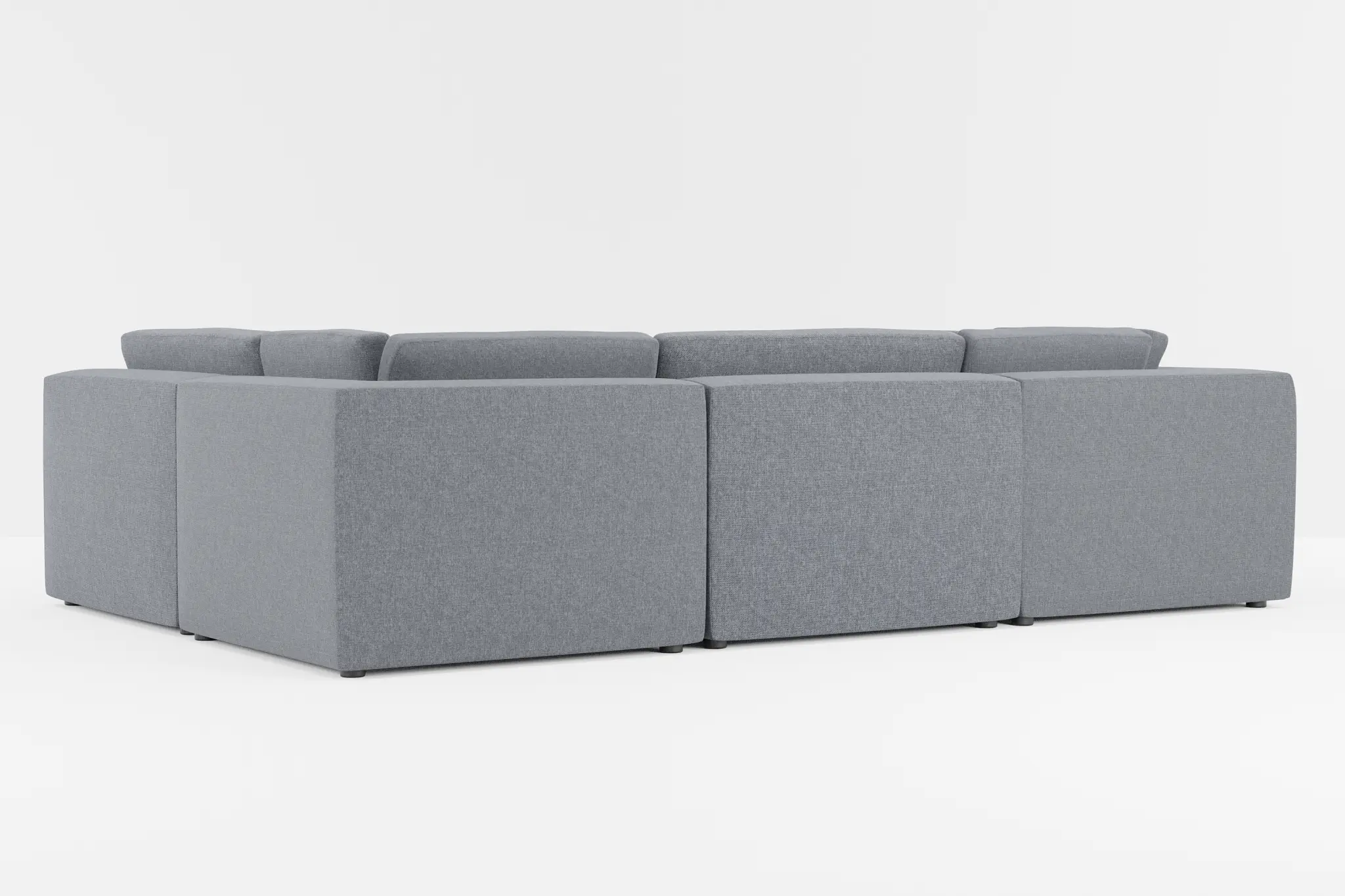 Destin Elevation Gray Fabric 6-piece Pit Sectional Destin Elevation Gray Fabric 6-piece Pit Sectional