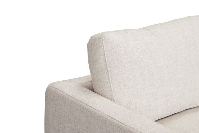 Maeve Light Beige Fabric Loveseat